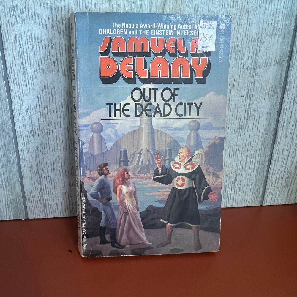 Out of the Dead City Samuel R Delany Ace Books Vintage‎ Sci-Fi Paperback 22643